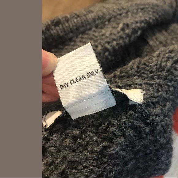 CAbi #610 Chunky Cable Knit Sweater Alpaca Gray - Picture 10 of 12